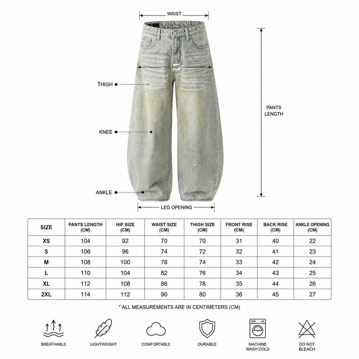 LENCE Vintage Curve Jeans