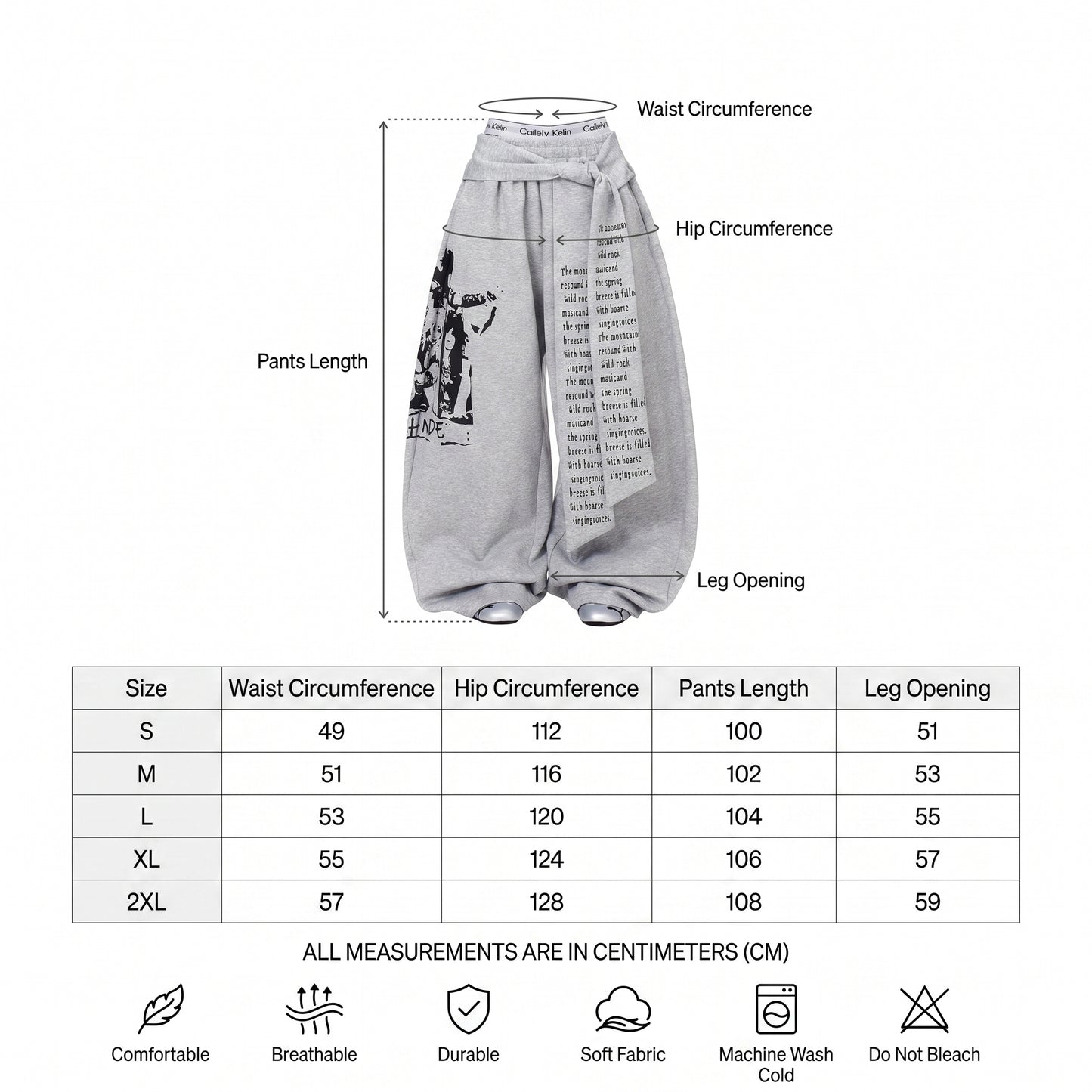 LENCE Heavy Sweatshirt Pants