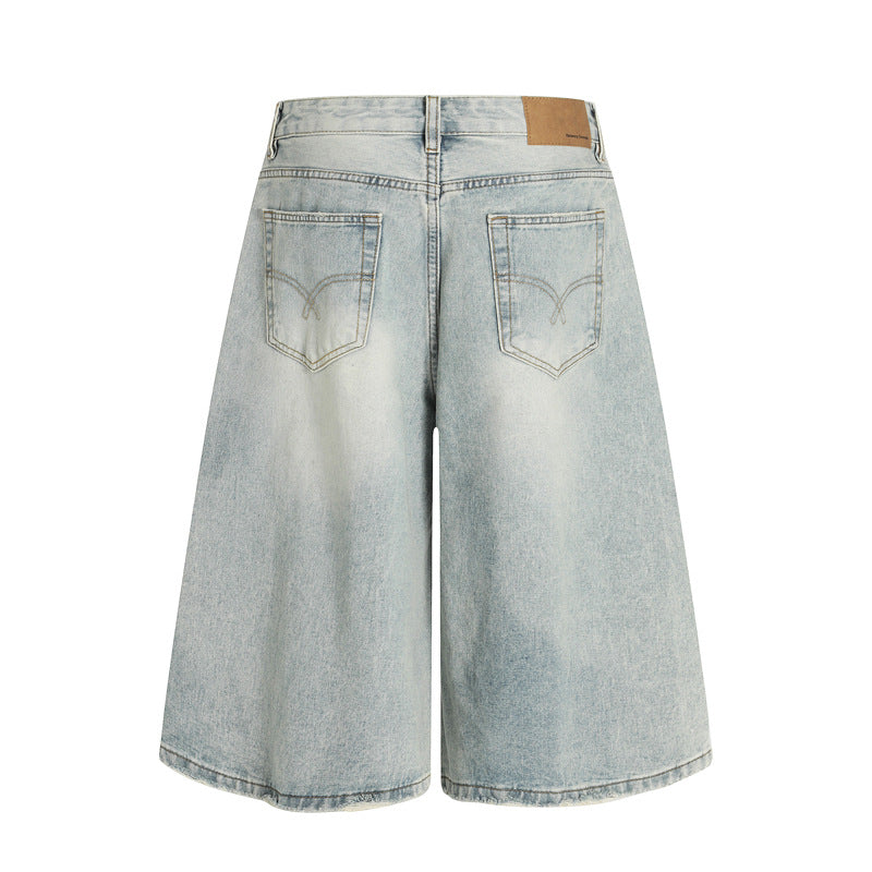 LENCE Retro Denim Shorts