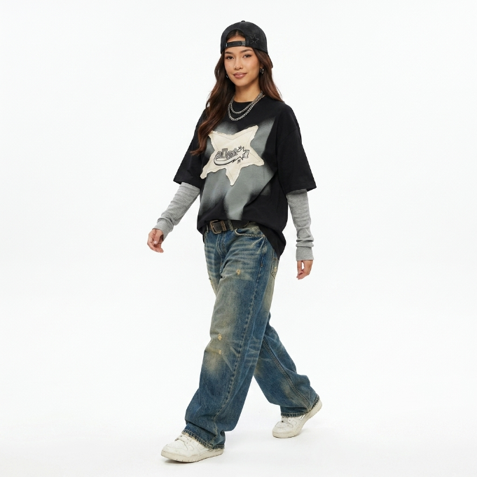 LENCE Patch Tee