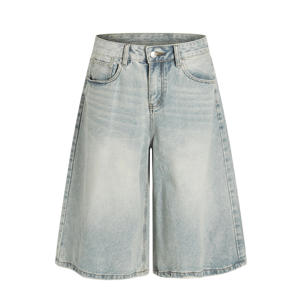 LENCE Retro Denim Shorts