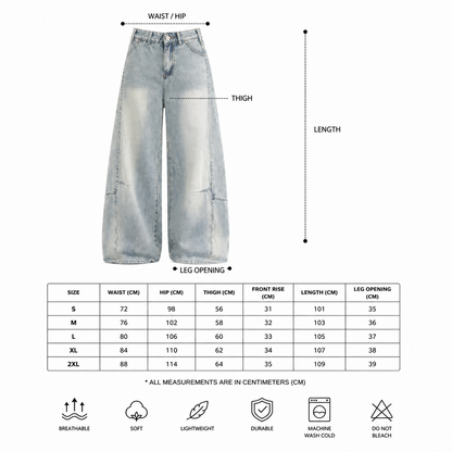LENCE Flow Patch Jeans