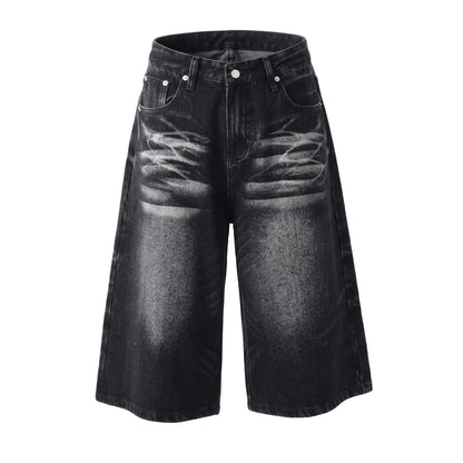 LENCE Washed Capri Shorts - Lence Store