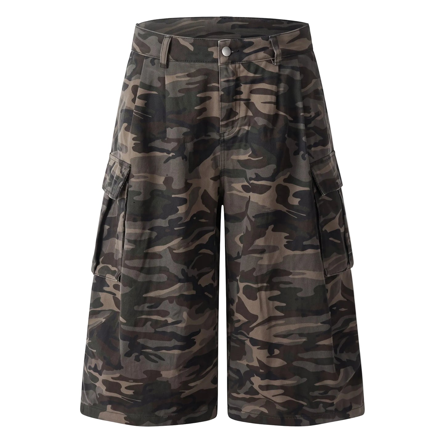 LENCE Camo Capri Shorts
