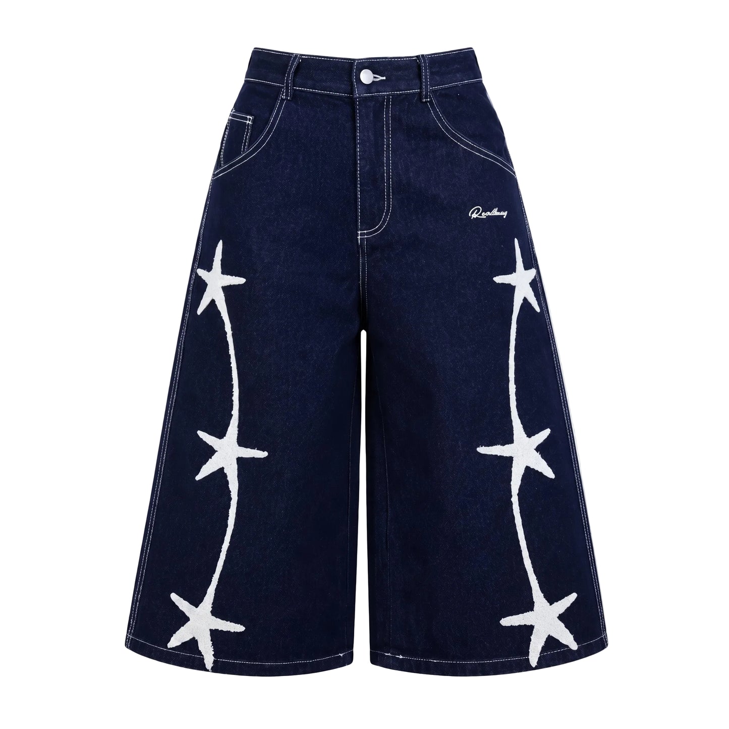 LENCE Wide Capri Shorts
