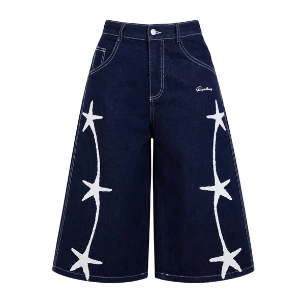 LENCE Wide Capri Shorts
