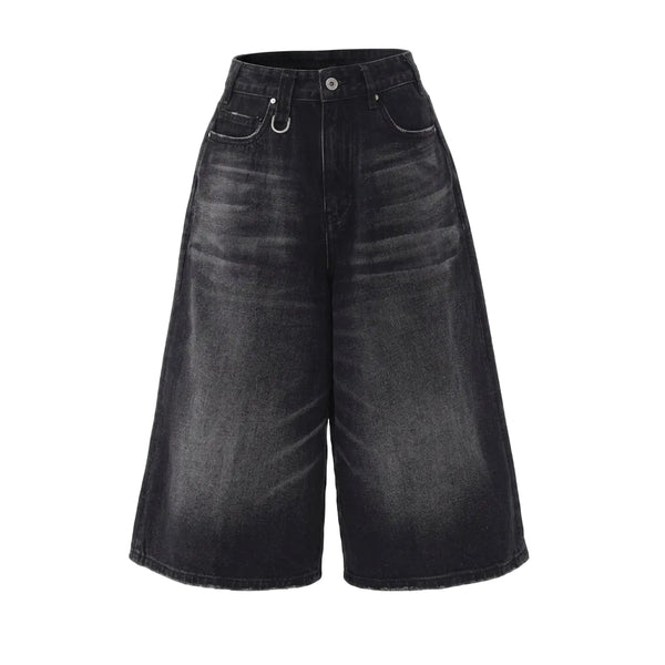 LENCE Mid Denim Shorts