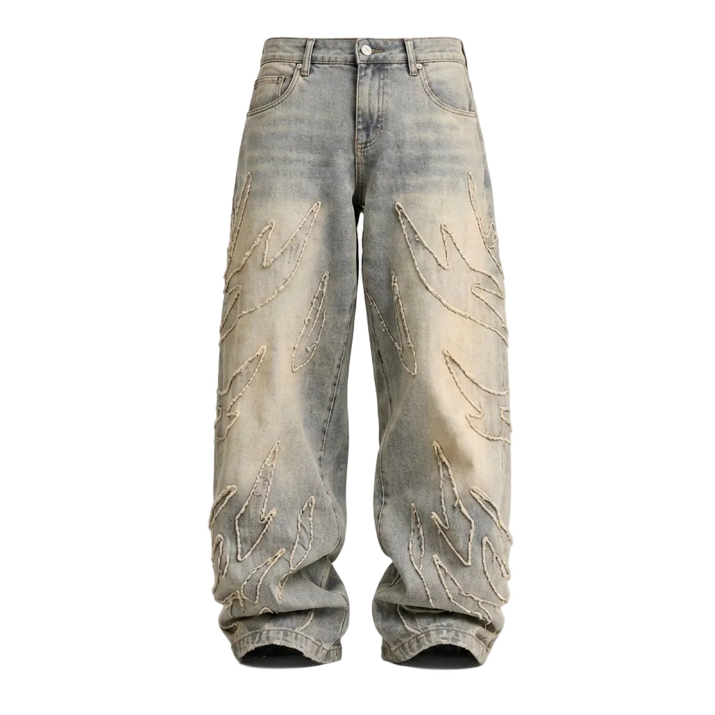 LENCE Vintage Batwing Jeans - Lence Store