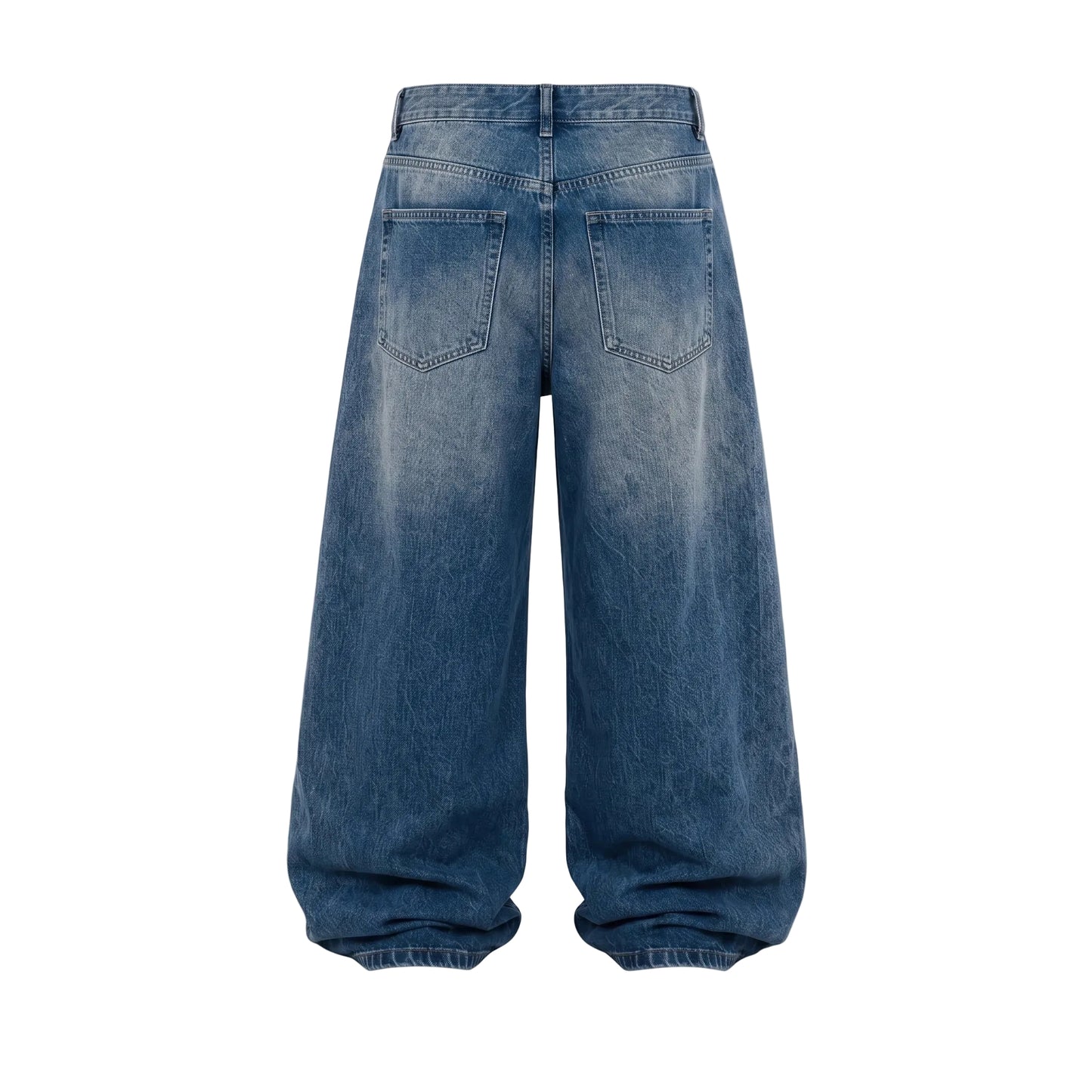 LENCE Loose Wash Jeans