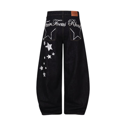 LENCE Slash Baggy Jeans