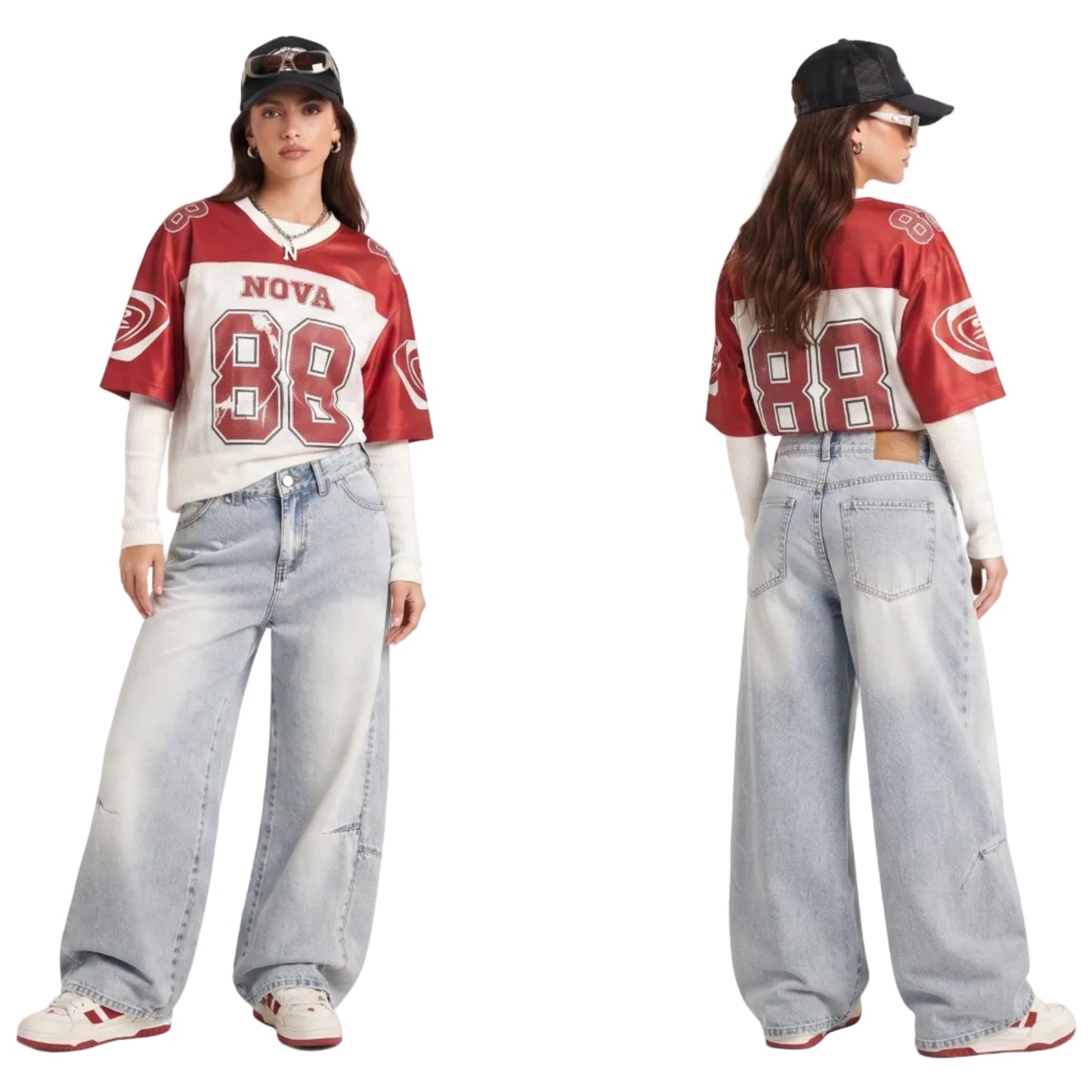 LENCE Flow Patch Jeans