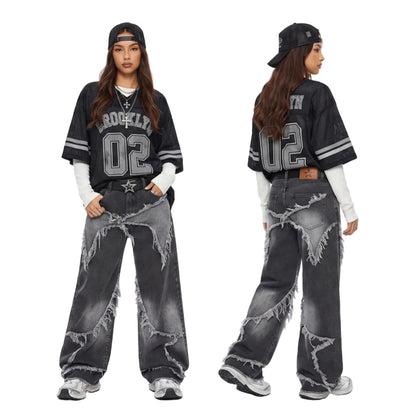 LENCE Star Patch Denim
