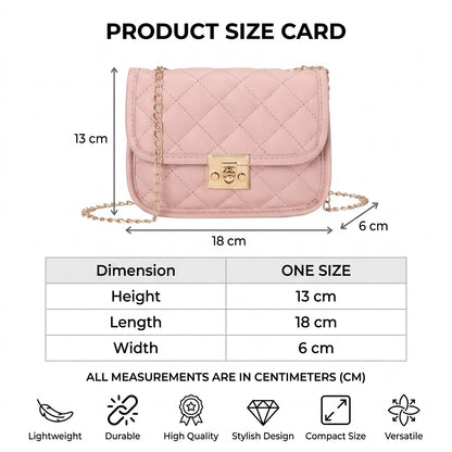 LENCE Quilted Mini Bag