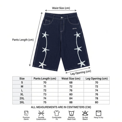LENCE Wide Capri Shorts