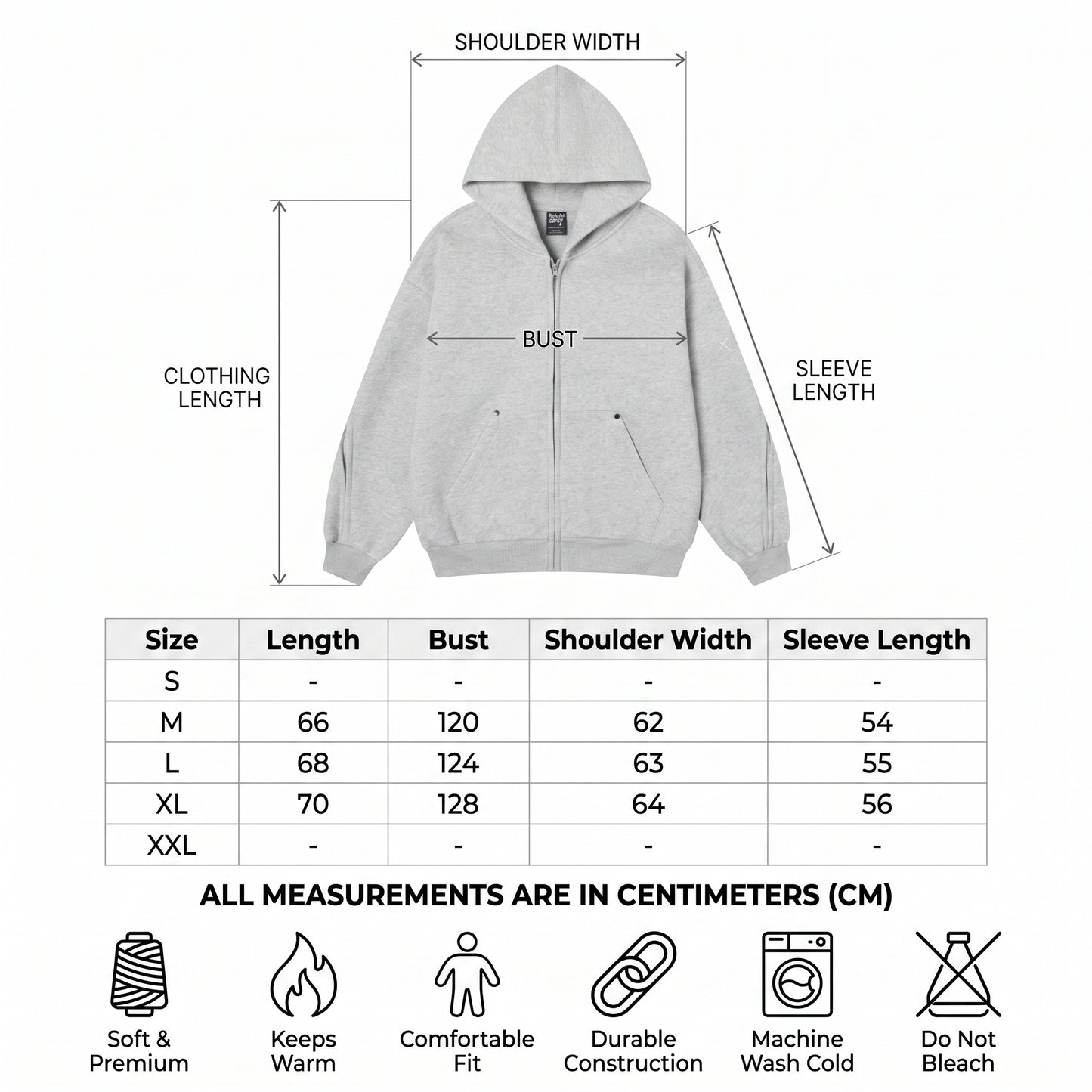 LENCE Zip Cardigan
