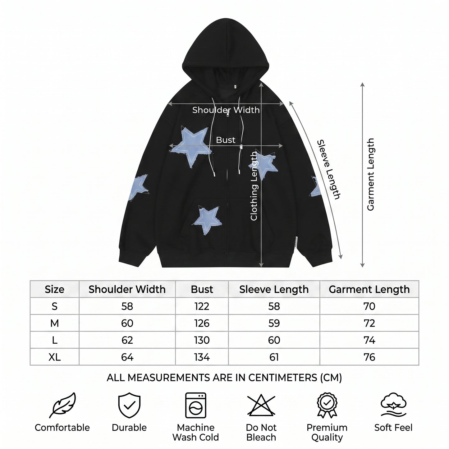 LENCE Star Hoodie