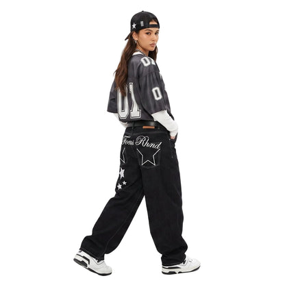 LENCE Slash Baggy Jeans
