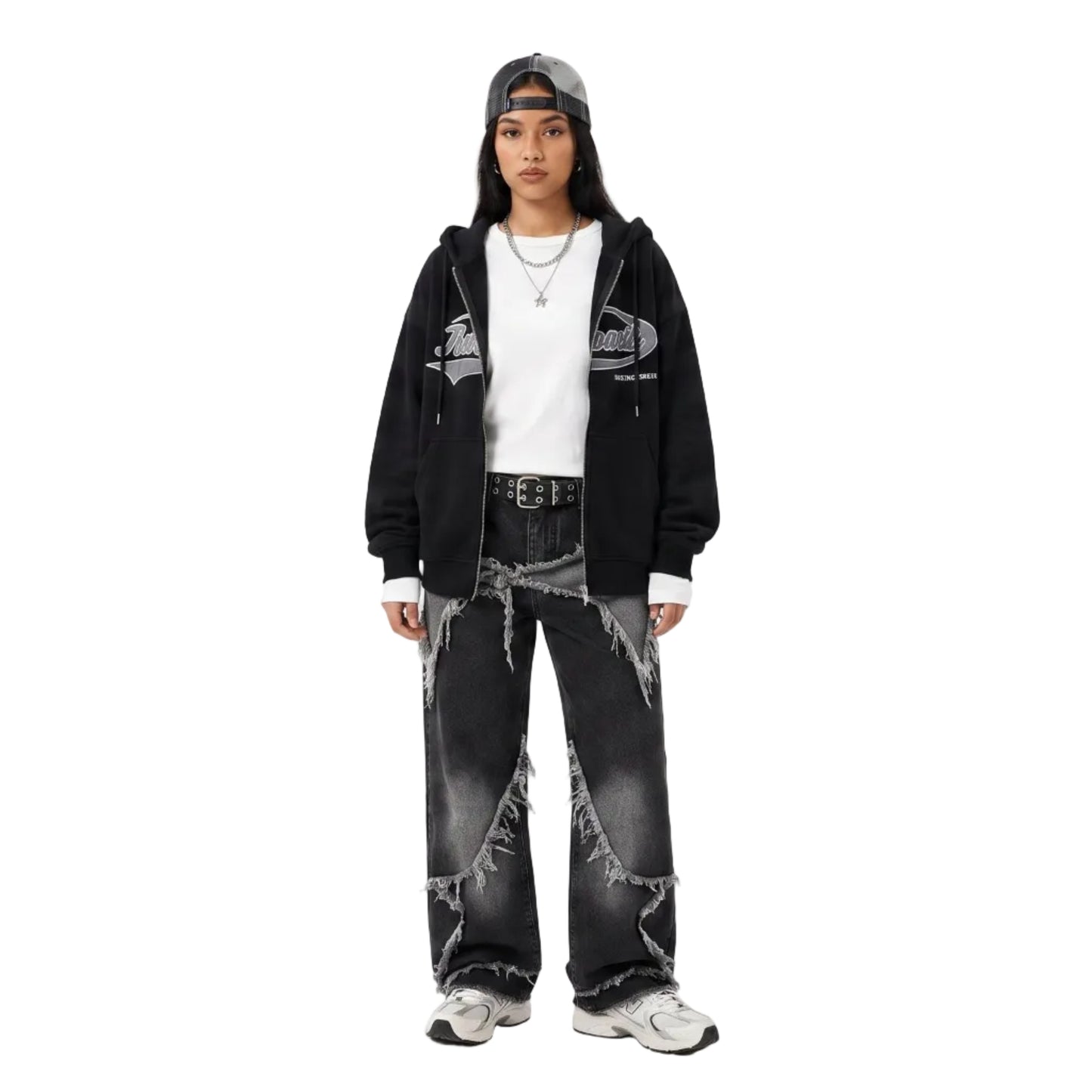 LENCE Star Patch Denim