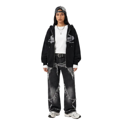LENCE Star Patch Denim