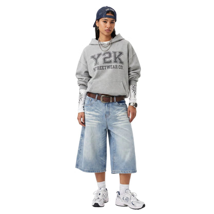 LENCE Washed Capri Shorts - Lence Store